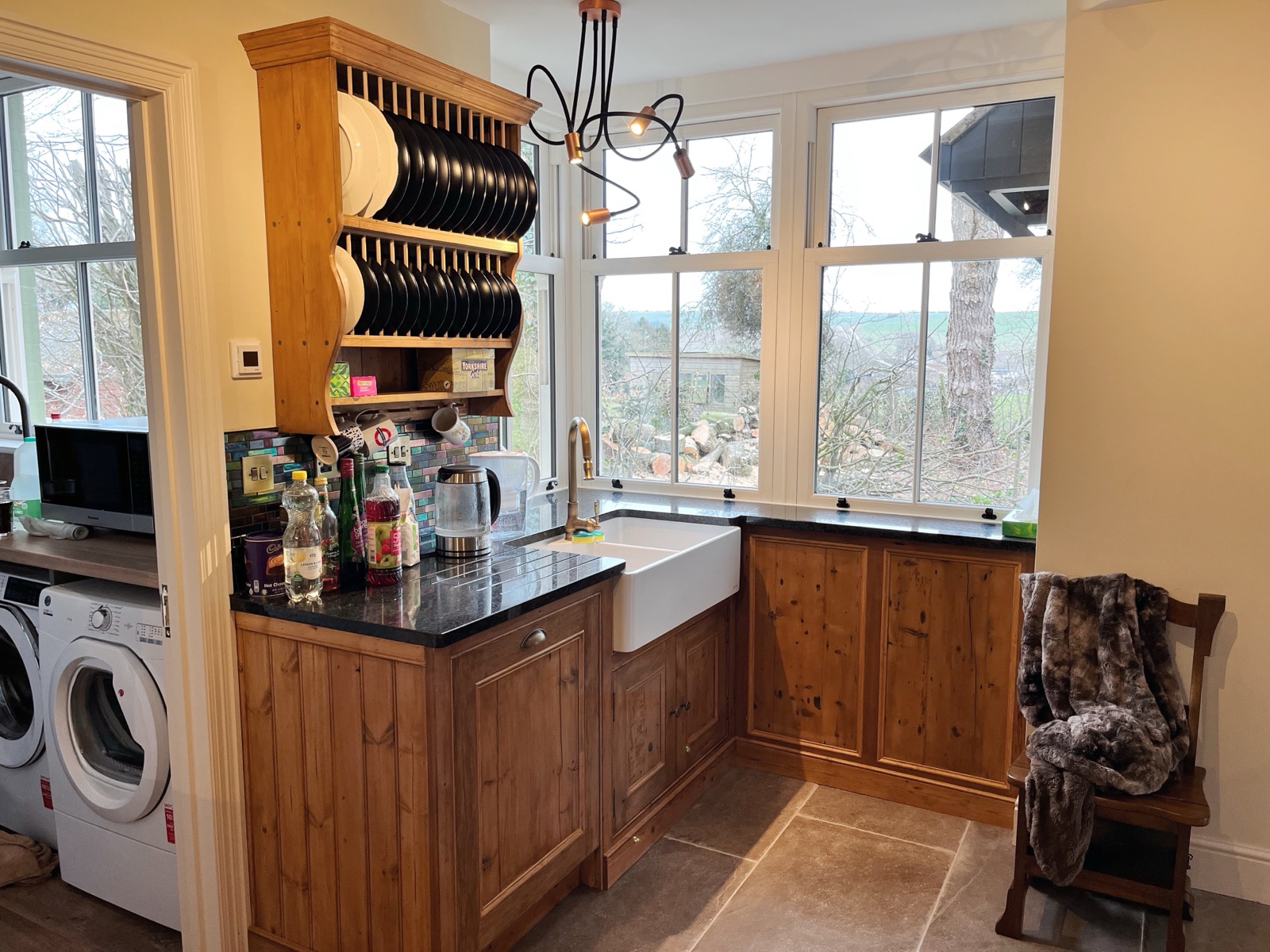 Bespoke shaker kitchen in Wiltshire by Paul Gunningham — Avebury project, photo 5 of 7