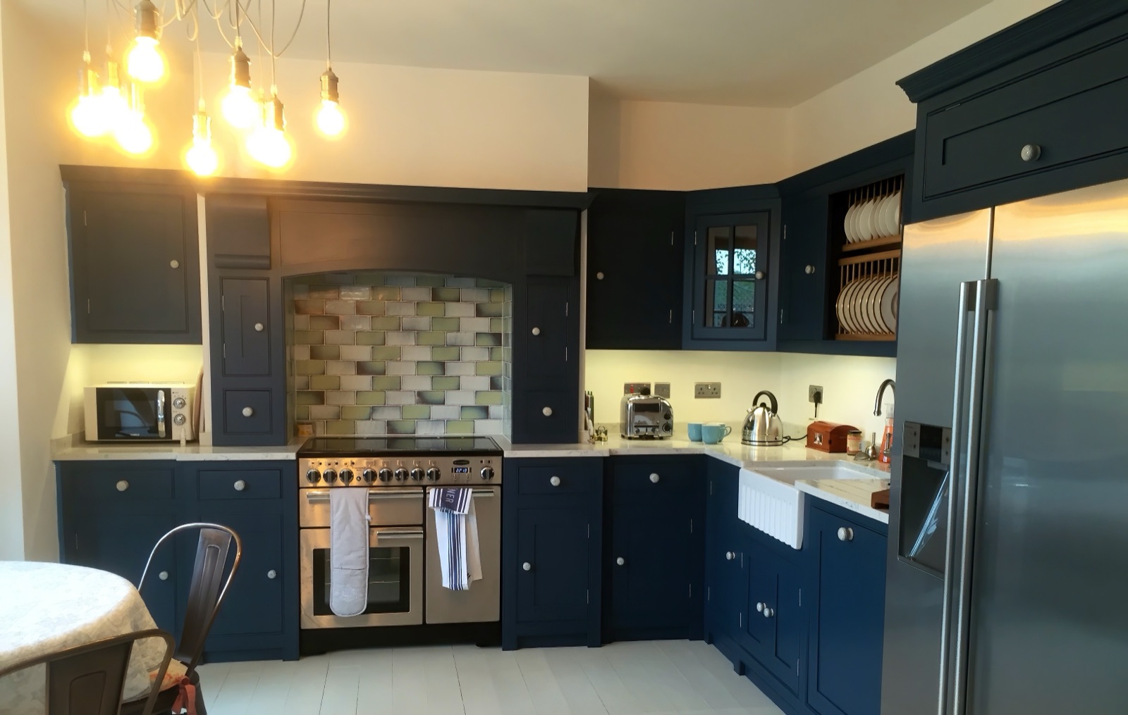 Bespoke shaker kitchen in Clifton, Bristol by Paul Gunningham — Clifton Kitchen project, photo 2 of 7