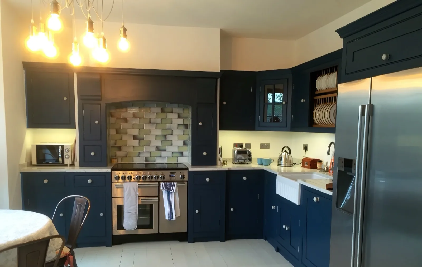 Bespoke shaker kitchen in Clifton, Bristol by Paul Gunningham — Clifton Kitchen project, photo 2 of 7