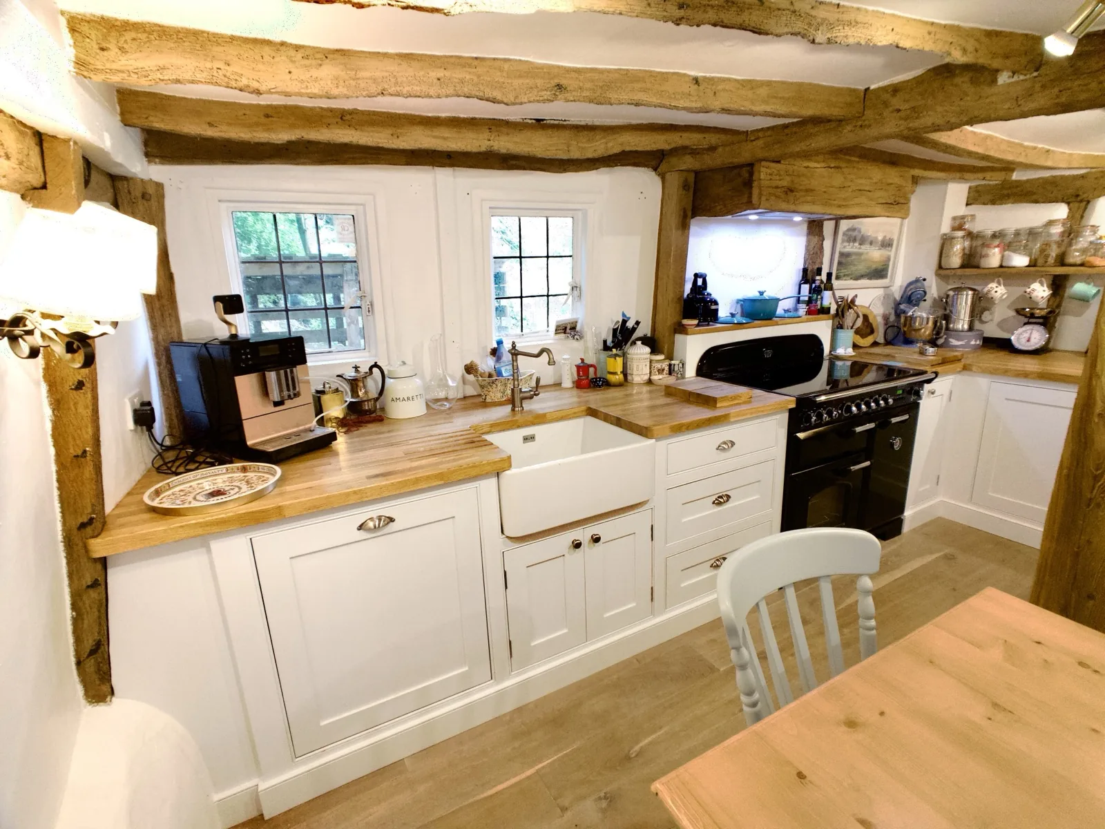 Bespoke shaker kitchen in Wallingford, Oxfordshire by Paul Gunningham — Wallingford Kitchen project, photo 2 of 8